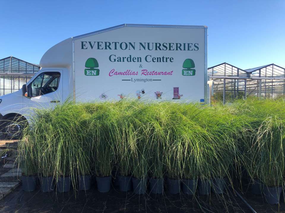 Our Delivery Service Everton Nurseries Ltd Garden Centre in Hampshire